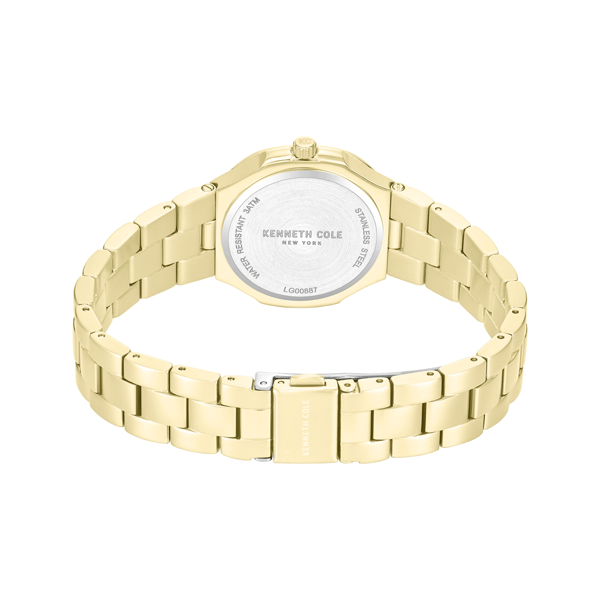 Womens Kenneth Cole New York® Classic Gold Watch - KCWLG0088702