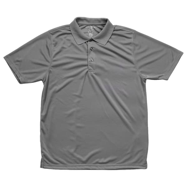 Mens Cross & Winsor&#174; Solid Rice Stitch Golf Polo