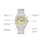 Mens Caravelle Stainless Luminescent Expansion Watch - 43C124 - image 4