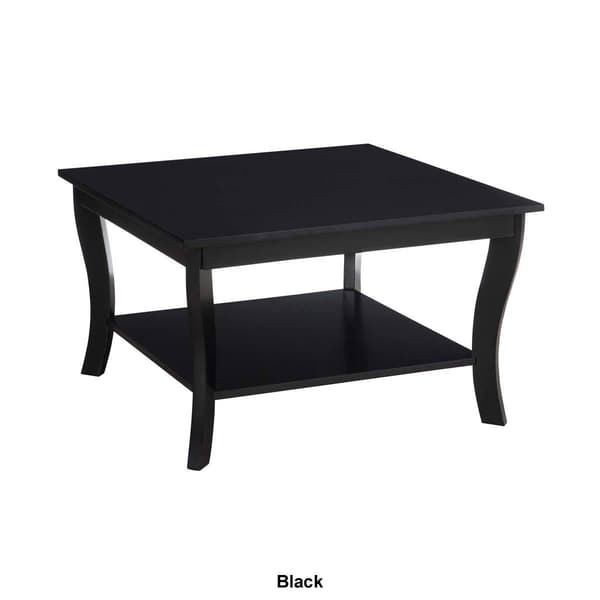 Convenience Concepts American Heritage Square Coffee Table