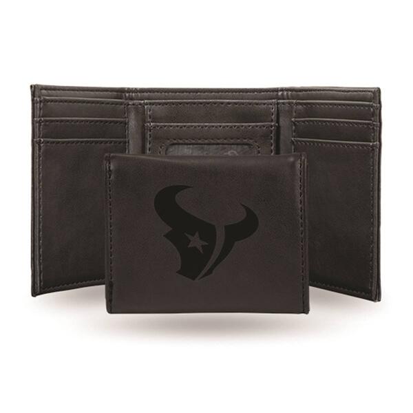 Mens NFL Houston Texans Faux Leather Trifold Wallet - image 