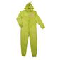 Womens Holiday Traditions Grinch Shimmer Hooded Onesie Pajama - image 1