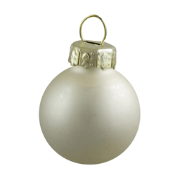 Northlight 24ct. 2-Finish Gold Glass Ball Christmas Ornaments