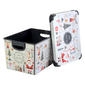 Happy Christmas White Storage Tote - image 1