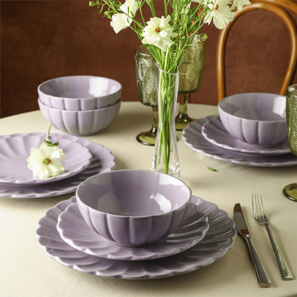 Earth & Clay Phoenix 12pc. Stoneware Dinnerware Set