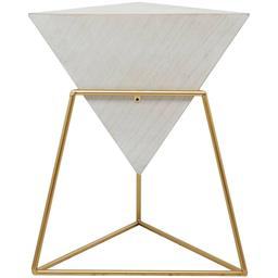 9th & Pike® Black Metal Modern Accent Table