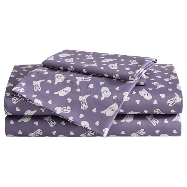 Betsey Johnson Cowgirl Disco Sheet Set