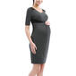 Womens Glow &amp; Grow® Lacey Knot Front Maternity Dress - image 3