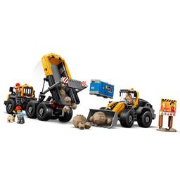 LEGO® City Dump Truck & Front End Loader Building Kit