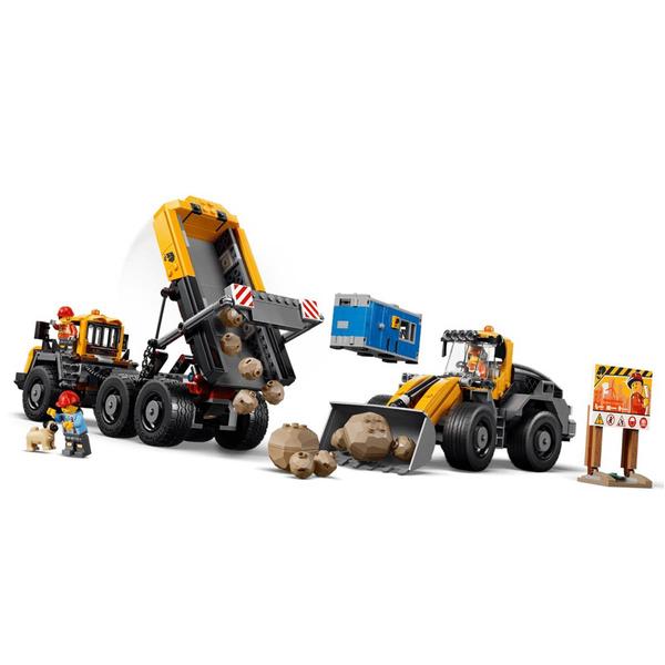 LEGO® City Dump Truck & Front End Loader Building Kit