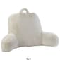 Tip Dye Faux Fur Bedrest Pillow - image 3