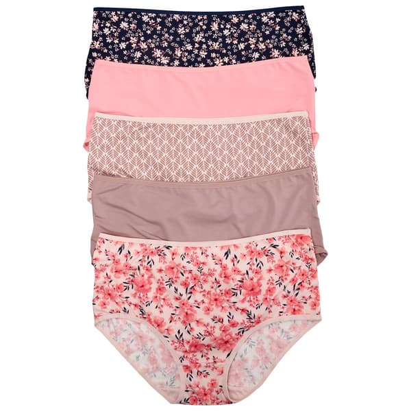 Plus Size Delta Burke 5pk. Micro Brief Panties DB8647-5PKAZ - image 