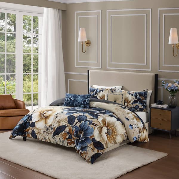 Bebejan(R) English Manor Cotton 5pc. Reversible Comforter Set