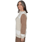 Petite Alfred Dunner Sunset Ridge Color Block Chenille Sweater - image 4