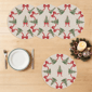 Avanti Bows & Trees Round Placemats - Set of 4 - image 3