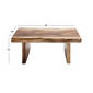 9th & Pike® Brown Wood Contemporary Coffee Table - image 4