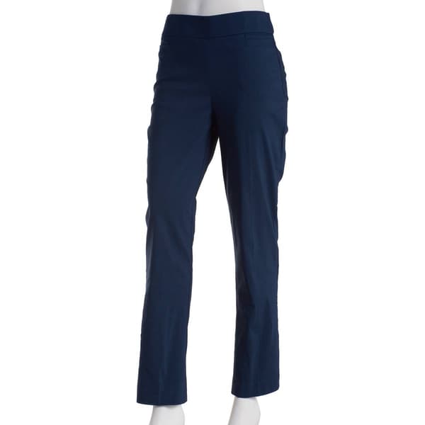 Petite Briggs Millennium Pull on Straight Leg Pants - Short