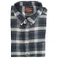 Mens Big &amp; Tall Mountain Ridge(R) Flannel Shirt - Green/Navy/White - image 1