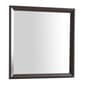 Passion Furniture Classic Square Framed Dresser Mirror - 36x36 - image 1