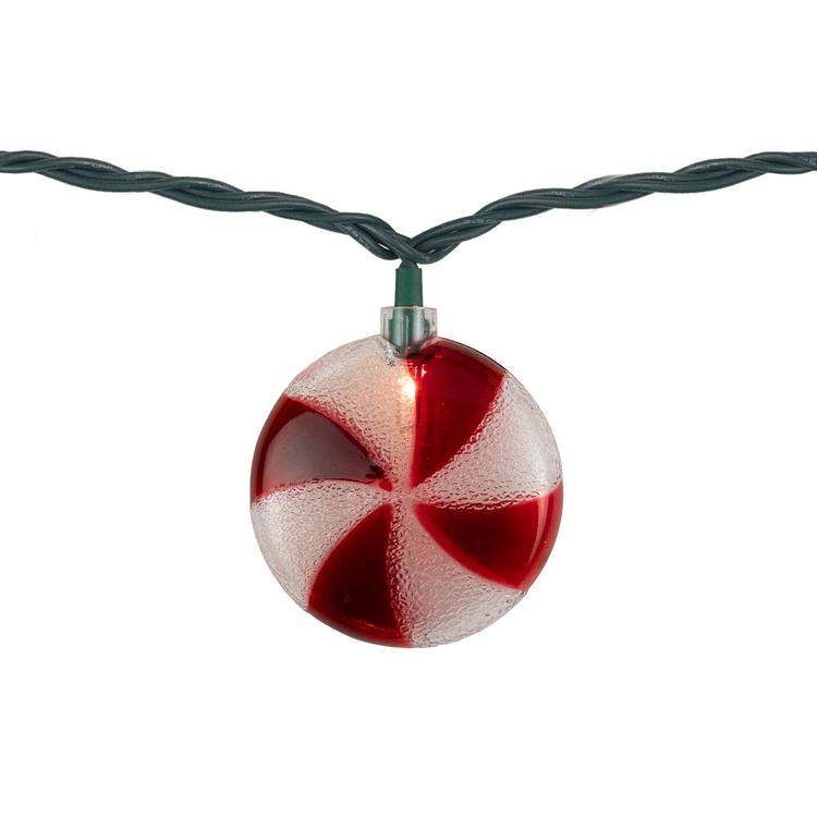 Northlight Seasonal 6ft. Peppermint Candy Christmas Light Set