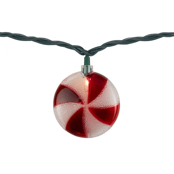 Northlight Seasonal 6ft. Peppermint Candy Christmas Light Set