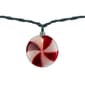 Northlight Seasonal 6ft. Peppermint Candy Christmas Light Set - image 4