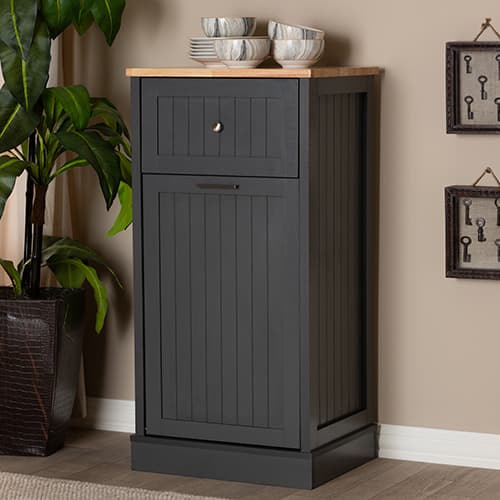 Baxton Studio Marcel Kitchen Cabinet - image 