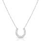 Diamond Classics(tm) 1/10ctw. Diamond Horseshoe Pendant - image 1