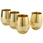 Home Essentials Gold Plated Stemless Wine Glasses - Set of 4 - image 1
