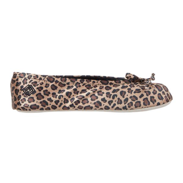 Womens Isotoner Satin Ballerina Slippers