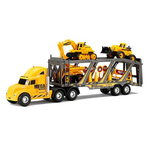 New Bright® 22in. Free Wheel Mega Construction Hauler Set