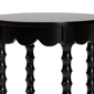 Baxton Studio Sally Round Nightstand with Bamboo Inspired Legs - image 3
