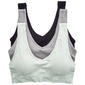 Womens Nautica 3pk. Rib Seamless Lounge Bralettes - NT7040-3PKH - image 2