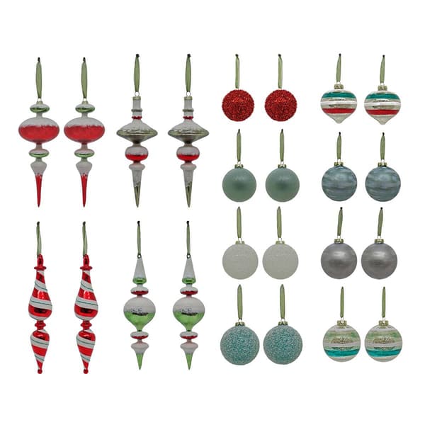 National Tree 11in. Nostalgic Traditions Ornament - Set of 24