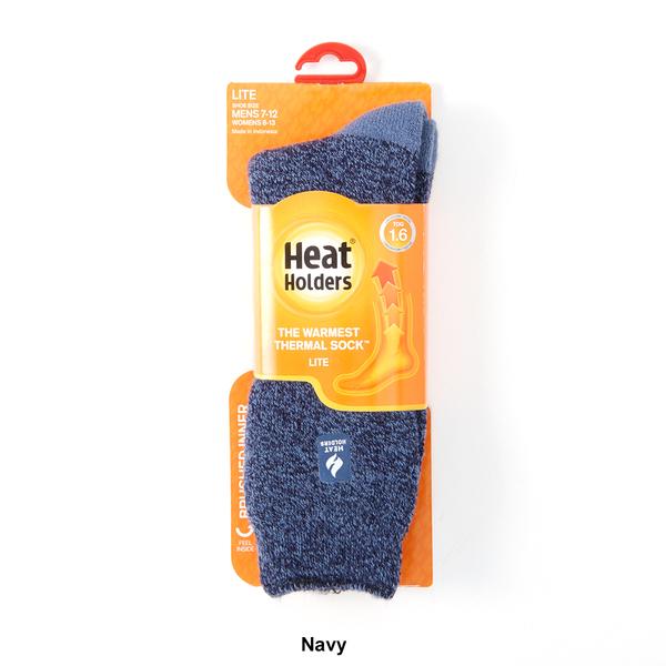 Mens Heat Holders® Lite Twist Crew Socks - image 