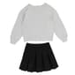Girls &#40;7-16&#41; Tween Diva Varsity Bear Sweatshirt & Pleated Skort - image 2
