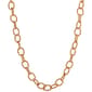 Design Collection Gold-Tone 18 Rope Oval Link Chain Necklace - image 1