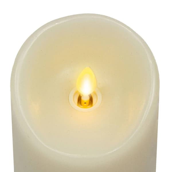 Luminara 3x8.5 LED Flameless Pillar Candle