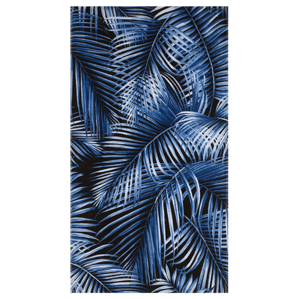 Nicole Miller Palm Azul Beach Towel - image 