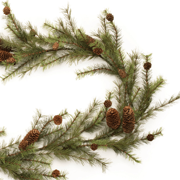 Melrose 6ft. Pine & Pinecone Garland