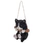 Hi-Line Gift Hanging Black and White Kitten Statue - image 2