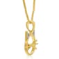 Accents by Gianni  Argento Diamond Accent Cat Pendant Necklace - image 3