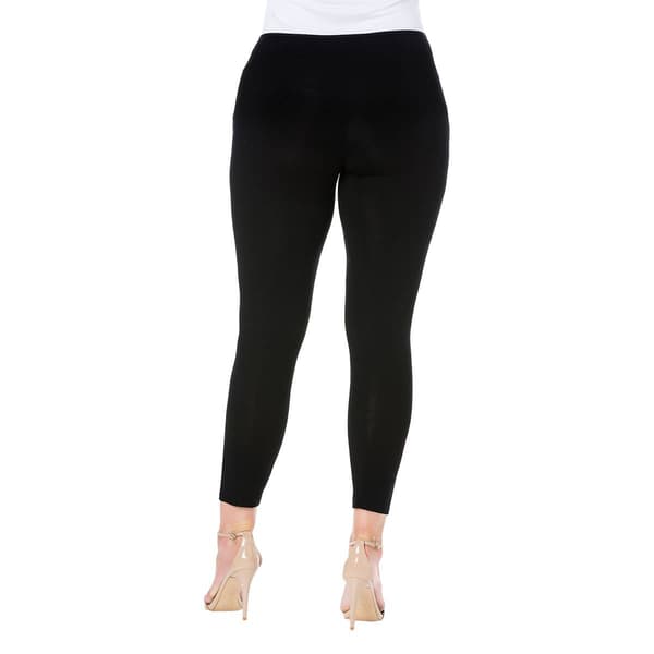 Plus Size 24/7 Comfort Apparel Stretch Leggings