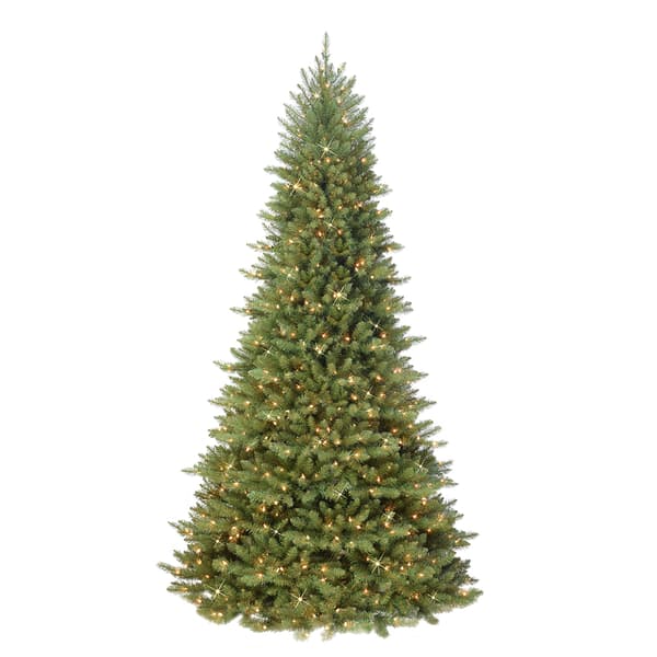 Puleo International 7.5ft. Pre-Lit Downswept Valley Fir Tree - image 