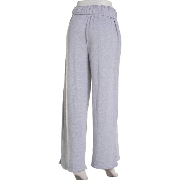 Juniors Urban Rebel Marled Folded Waist Fleece Sweatpants