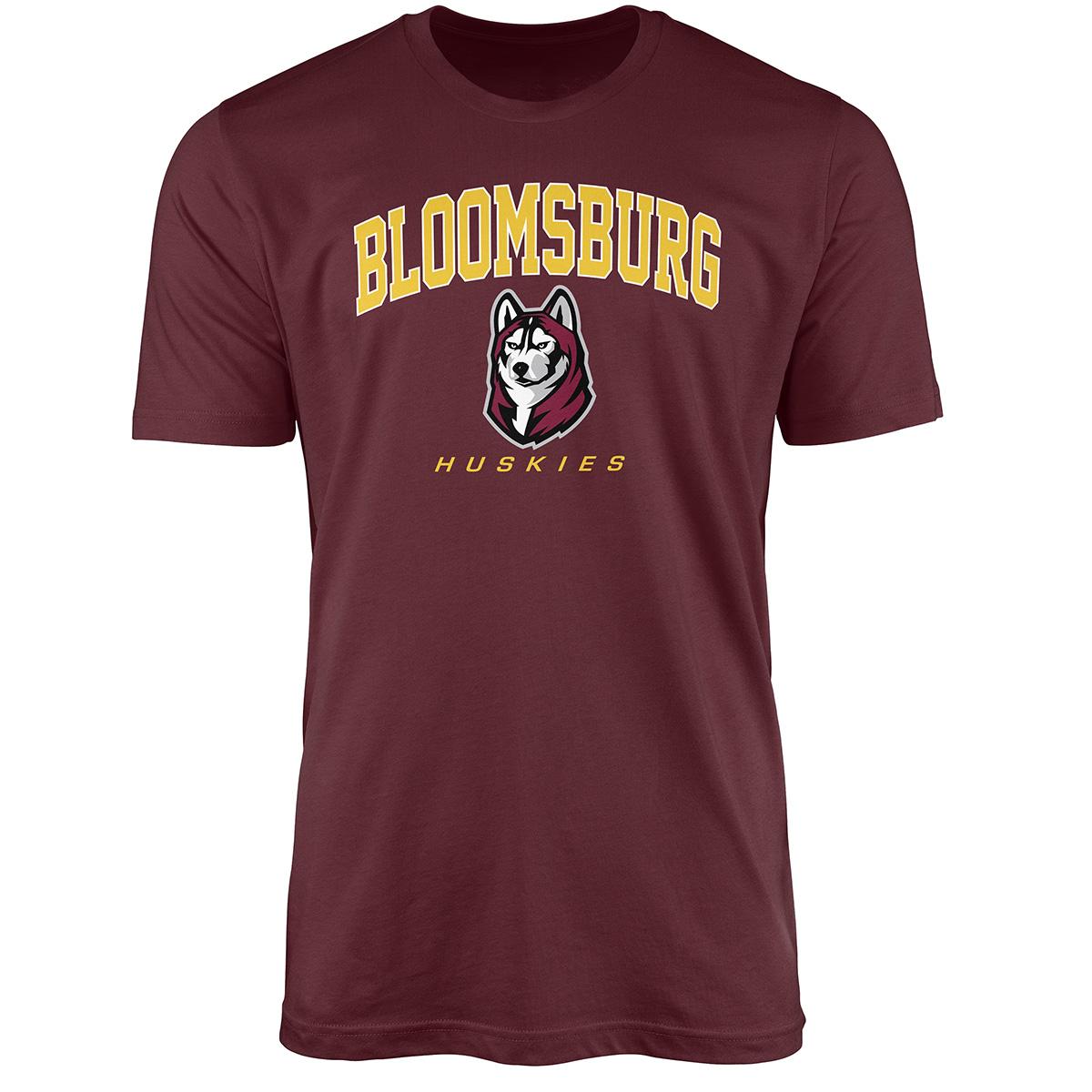 Mens Bloomsburg Pride Mascot Short Sleeve Tee