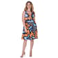 Womens 24/7 Comfort Apparel Butterfly Fit & Flare Dress - image 1
