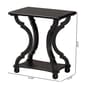 Baxton Studio Cianna Traditional Wood End Table - image 7