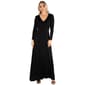 Womens 24/7 Comfort Apparel Semi Formal Long Sleeve Maxi Dress - image 1
