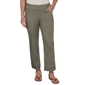 Womens Ruby Rd. Sedona Escape Pleated Hem Denim Ankle Pants - image 1